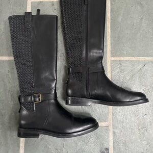 Cole Haan leather boots.